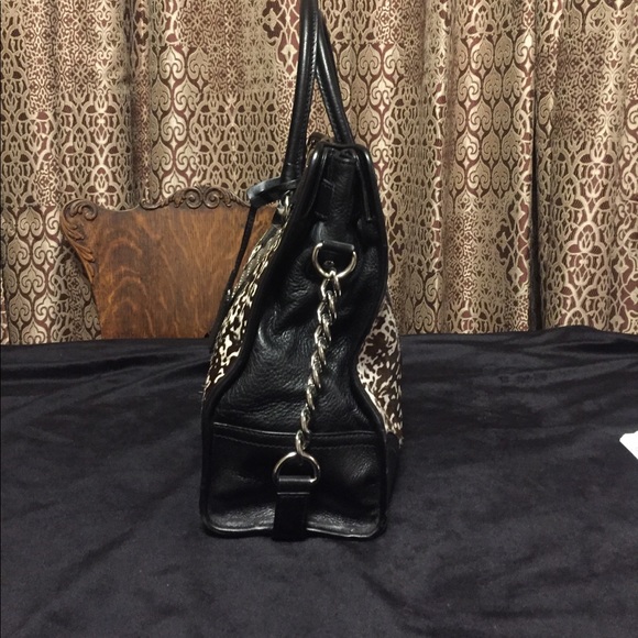 Michael Kors rare leather & cowhide handbag - Picture 3 of 8